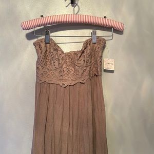 Long free people dress, new with tags.